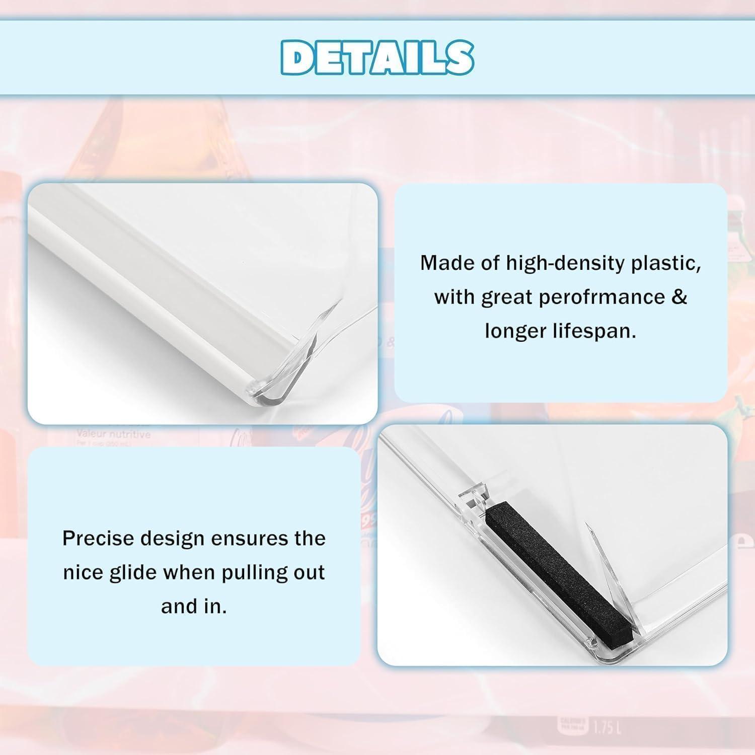 imageKojem 2188664 Crisper Drawer Bin Lower Replacement for WP2188664 Compatible with Whirlpool Kenmore Maytag Kitchenaid Refrigerator Clear Crisper Pan WWhite Handle PlasticPS