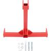image2quot Receiver 3 Point Trailer Hitch Category One Tractor Tow Red Gooseneck Drawbar Adapter with One Year Warranty