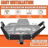 imageECOTRIC 10x 4 12 Cradle Winch Mount Mounting Plate 800013000 Lb Capacity Winch Mounting Hitch Receiver Recovery Winches Foldable