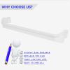 imageECOTRIC 240534901 Refrigerator Door Shelf Rack Bar Rail Retainer Compatible with Kenmore Frigidaire Refrigerators Replacement for AP3214630 PS734935 Door Bin Refrigerator Parts ampamp Accessories1 PC