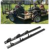 imageECOTRIC 3 Place Weed Eater Rack Carrier Mount On Landscape Truck Trailer Enclosed Trimmer Rack Holder wLock Pair Steel Lockable3 Locking Positions