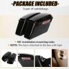 imageECOTRIC 5 Extended Stretched Saddle bag WLatch Compatible with 20142024 Harley Touring FLT FLHT FLHTCU FLHRC Road King Road Glide Street Glide Electra Glide UltraClassicBlack