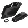 imageECOTRIC 5 Extended Stretched Saddlebags Unpainted Compatible with 2014later Harley Touring FLT FLHT FLHTCU FLHRC Road King Road Glide Street Glide Electra Glide UltraClassic WO Hardware