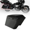 imageECOTRIC 5 Extended Stretched Saddlebags Unpainted Compatible with 2014later Harley Touring FLT FLHT FLHTCU FLHRC Road King Road Glide Street Glide Electra Glide UltraClassic WO Hardware