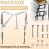 imageECOTRIC 551 Attic Ladder Spreader Hinge Arms Compatible with 2006 and Older Werner Models Mk 1 Thru Mk 3 A2208 A2210 A2508 A2510 W2208 W2210 W2508 W2510 WH2208 WH2210 WH2508 WH2510 WH3008 WH3010551