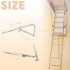 imageECOTRIC 551 Attic Ladder Spreader Hinge Arms Compatible with 2006 and Older Werner Models Mk 1 Thru Mk 3 A2208 A2210 A2508 A2510 W2208 W2210 W2508 W2510 WH2208 WH2210 WH2508 WH2510 WH3008 WH3010551