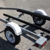 imageECOTRIC 8quot12quot Set of Two SingleAxle Trailer Fenders Wheels Tire Top Step Skirt Boat