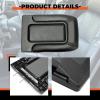 imageECOTRIC Center Console Armrest Lid Compatible with 19992007 Chevy Silverado Tahoe Avalanche Suburban GMC Sierra Yukon Escalade Armrest Latch Organizer Cover Replacement for 19127364Black