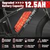 imageECOTRIC Cheetah Electric Bike 26quot X 4quot Fat Tire Bicycle 500W 36V 125AH Battery EBike Beach Mountain Snow EBike Throttle ampamp Pedal Assist for Adults  90 PreAssembled