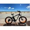 imageECOTRIC Coolboy Electric Bike 26quot Fat Tire 750W Electric Mountain Bike 48V 125AH Removable Large Battery Adult Electric Bicycles Beach Snow Mountain Bike Hydraulic Brakes Dual Shock AbsorberOrange 750W UL Model