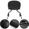 imageECOTRIC Detachable Passenger Backrest Quick Release 2up Sissy Bar Compatible with Harley Davidson Touring 20092024 Street Glide Road King Road Glide Electra Glide Ultra Limited FLHR FLHX FLHT FLTRBlack Sissy Bar