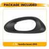 imageECOTRIC Door Handle Inside Trim Bezels Compatible with 20022009 Chevrolet Trailblazer Pair Driver Passenger RH LH Black Left Right SetRight