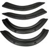 imageECOTRIC Fender Flares Compatible with Yamaha Driver G29 Golf Cart Accessories Front ampamp Rear Set of 4