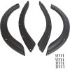 imageECOTRIC Fender Flares Compatible with Yamaha Driver G29 Golf Cart Accessories Front ampamp Rear Set of 4