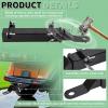 imageECOTRIC Golf Cart Universal Rear Hitch with 2quot Receiver for Step on Back Compatible with Club CAR EZGO Yamaha