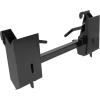imageECOTRIC Pair Skid Steer Quick Tach Attach Conversion Adapter Weld on Quick Attachment Plate Bobtach Kubota Latch Box Plate Weld On QTK Tractor Universal Front AttachmentBlack Conversion Adapter