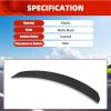 imageECOTRIC Rear Trunk Spoiler Lid Wing Compatible with 20112023 Chrysler 300 300C 300S Factory Style Rear Winglet Lip Tail Lid