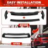 imageECOTRIC Rear Trunk Spoiler Wing Compatible with 20062011 Honda Civic 4 Door Sedan ABS Trunk Spoiler Wing Painted Gloss Black
