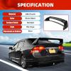 imageECOTRIC Rear Trunk Spoiler Wing Compatible with 20062011 Honda Civic 4 Door Sedan ABS Trunk Spoiler Wing Painted Gloss Black
