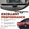 imageECOTRIC Tailgate Cap Cover Top Molding Trim Spoiler Compatible with 20072013 Chevy Chevrolet Avalanche ampamp Cadillac Escalade EXT WCamera Hole