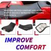 imageHECASA Complete Seat Compatible with 20052025 Honda Recon TRX250 TRX250TE TRX250TM ATV Seat Replacement for 77100HM8B40ZA 7100HM8B80ZA 77100HM8B00ZA Black Leather
