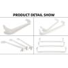 imageKojem 2 x 240534901 ampamp 1 x 240534701Middle Refrigerator Door Shelf Rack Bar Compatible with Frigidaire Kenmore Refrigerator Door Shelf Retainer Bar Replace for AP3214631 PS734936 948952 AP3214630