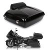 imageECOTRIC 5 Extended Stretched Saddle bag WLatch Compatible with 20142024 Harley Touring FLT FLHT FLHTCU FLHRC Road King Road Glide Street Glide Electra Glide UltraClassicMotorcycle Trunk
