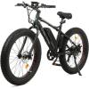 imageECOTRIC Cheetah Electric Bike 26quot X 4quot Fat Tire Bicycle 500W 36V 125AH Battery EBike Beach Mountain Snow EBike Throttle ampamp Pedal Assist for Adults  90 PreAssembled