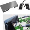 imageECOTRIC Pair Skid Steer Quick Tach Attach Conversion Adapter Weld on Quick Attachment Plate Bobtach Kubota Latch Box Plate Weld On QTK Tractor Universal Front AttachmentPair Conversion Adapter  12plate