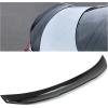 imageECOTRIC Rear Trunk Duckbill Spoiler Wing Compatible with 20142024 Infiniti Q50 Carbon Fiber Printing Spoiler H Style Duckbill