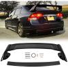 imageECOTRIC Rear Trunk Spoiler Wing Compatible with 20062011 Honda Civic 4 Door Sedan ABS Trunk Spoiler Wing Painted Gloss Black