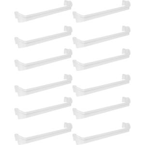 imageECOTRIC 240534901 Refrigerator Door Shelf Rack Bar Rail Retainer Compatible with Kenmore Frigidaire Refrigerators Replacement for AP3214630 PS734935 Door Bin Refrigerator Parts ampamp Accessories12 PCS