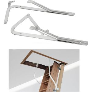 imageECOTRIC 551 Attic Ladder Spreader Hinge Arms Compatible with 2006 and Older Werner Models Mk 1 Thru Mk 3 A2208 A2210 A2508 A2510 W2208 W2210 W2508 W2510 WH2208 WH2210 WH2508 WH2510 WH3008 WH3010551