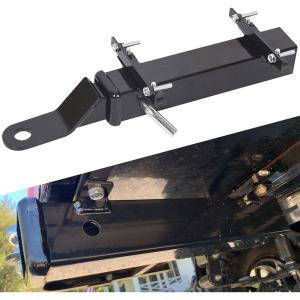 imageECOTRIC Golf Cart Universal Rear Hitch with 2quot Receiver for Step on Back Compatible with Club CAR EZGO Yamaha