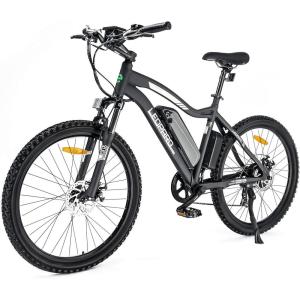 imageECOTRIC Mountain Electric Bike Adults 26 E Bike 500W Powerful Motor 36V125Ah Removable Lithium Battery City Commuter ebikes Suspension Fork Shimano 7Speed
