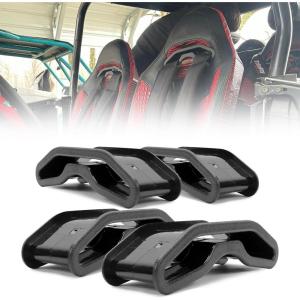 imageECOTRIC Seat Belt Harness Pass Through Bezel Insert Compatible with 20142023 Polaris RZR XP 1000 Turbo RZR 1000 S 900SXC General UTV 4 PCs4 PCs for 4 Seats
