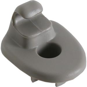 imageECOTRIC Sun Visor Clip Replacement Retainer Compatible with 20052015 Jeep Liberty ampamp 20082012 Dodge Nitro Replacement for 1AR26BD1AA 2PC 2 Packages1PACK