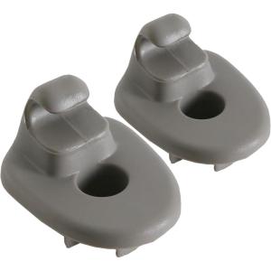 imageECOTRIC Sun Visor Clip Replacement Retainer Compatible with 20052015 Jeep Liberty ampamp 20082012 Dodge Nitro Replacement for 1AR26BD1AA 2PC 2 Packages2PACK