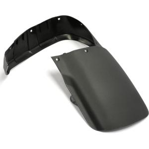 imageHECASA 4pcs Mud Guards Kit Compatible with 19962000 Honda Four Trax TRX300 TRX300FW Mud Flaps Protection FrontRearLeftRight Fender Flares BlackFront left