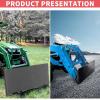 image12quot Skid Steer Mount Plate Quick Tach Attachment Loader Plate Compatible with Bobcat Kubota with One Year Warranty1 Piece