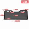 image12quot Skid Steer Mount Plate Quick Tach Attachment Loader Plate Compatible with Bobcat Kubota with One Year Warranty1 Piece