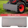 image12quot Skid Steer Mount Plate Quick Tach Attachment Loader Plate Compatible with Bobcat Kubota with One Year Warranty14 thick