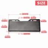 image12quot Skid Steer Mount Plate Quick Tach Attachment Loader Plate Compatible with Bobcat Kubota with One Year Warranty14 thick