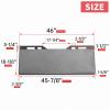 image12quot Skid Steer Mount Plate Quick Tach Attachment Loader Plate Compatible with Bobcat Kubota with One Year Warranty38 thick