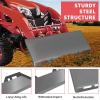 image12quot Skid Steer Mount Plate Quick Tach Attachment Loader Plate Compatible with Bobcat Kubota with One Year Warranty516 thick