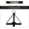 image3 Point 2 Receiver Trailer Hitch Category 1 Tractor Tow Hitch Drawbar Adapter with One Year Warranty