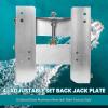 imageECOTRIC 4 Adjustable Set Back Jack Plate Outboard Motor Jack for Boat Steering System Aluminum4