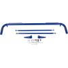 imageECOTRIC 49quot Universal Iron Racing Safety Seat Belt Chassis Roll Harness Bar Rod Black Compatible with Ford Honda Mitsubishi and more Works with All 4Point 5Point and 6Point Seat BeltsBlue