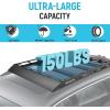 imageECOTRIC 67quot x 39quot x 51 Universal Roof Rack Cargo Carrier Basket with Extension Heavy Duty Steel Car SUV Top Luggage Storage Holder Basket for Travel 550LBS Weight Capacity50 x 39 x 475
