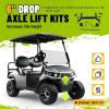 imageECOTRIC 6quot Drop Axle Golf Cart Lift Kit Compatible with 200152020 EZGO MedalistTXT Golf Cart Model